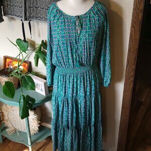 matilda jane womens green dress | Dresses | Matilda Jane One Way Tweed dress embellished with Weill custom buttons and pockets